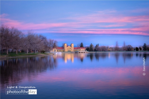 City Park Denver at Sunrise by Zara Otaifah - Photojournalism, Photography Awards, Sunrise Photography, Art Photography, Online Photography Courses