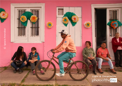 Pink Scene by Ignacio Amenábar - Photojournalism, Photography Awards, Photo of the Day, Art Photography, Color Photography