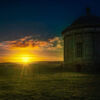 Sunset in to Mussenden Temple by Diana Ivanova - Photo of the Day, Landscape Photography, Sunset Photography, Diana Ivanova, Photography Awards