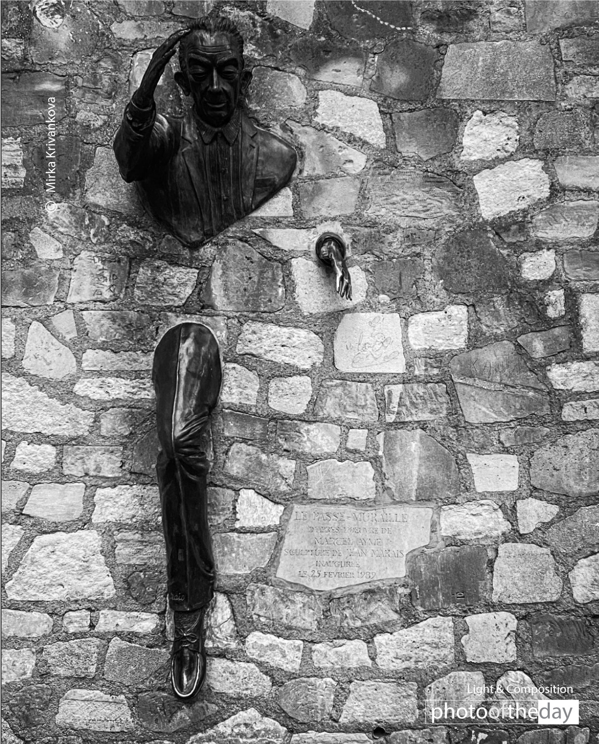 The Man Who Walked through the Wall by Mirka Krivankova