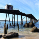 Catherine Hill Bay Jetty by Leanne Lindsay