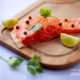 Trout and Parsley by Rodrigo Aliaga