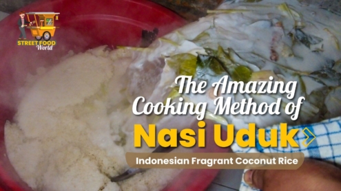 Nasi Uduk - Nasi Uduk, Indonesian food, Coconut rice, Betawi cuisine, Indonesian recipe