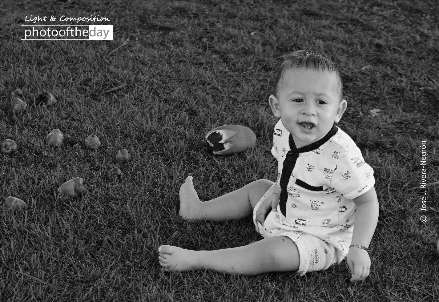 Baby Kaniel Playing at the Park by Jose Juniel Rivera-Negron - Photojournalism, Baby Photography, Portrait Photography, Photography Awards, Photo of the Day
