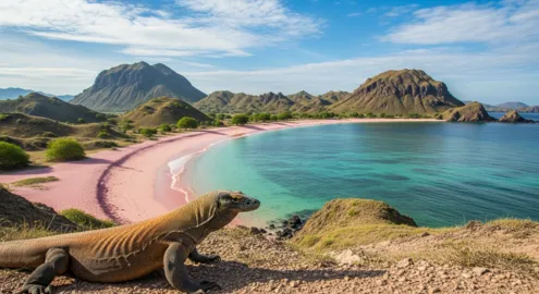 Komodo: Dragons, Reefs, and Pink Sand