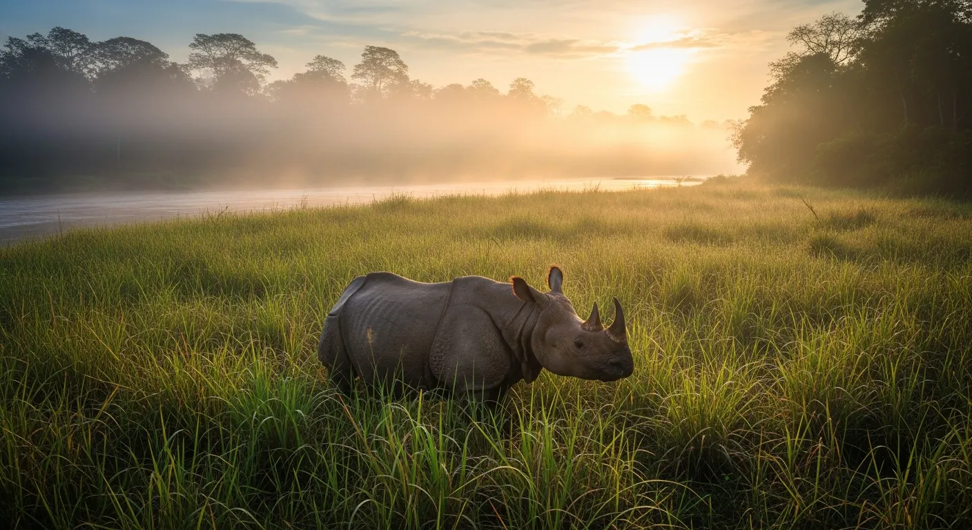 Chitwan: One-Horned Rhinoceros Country