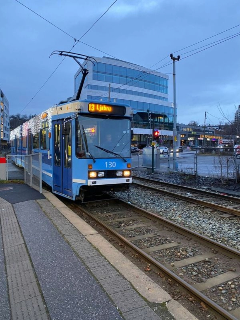 Tram To Ljabru by Suraj Krishnamurthy Cheemangala