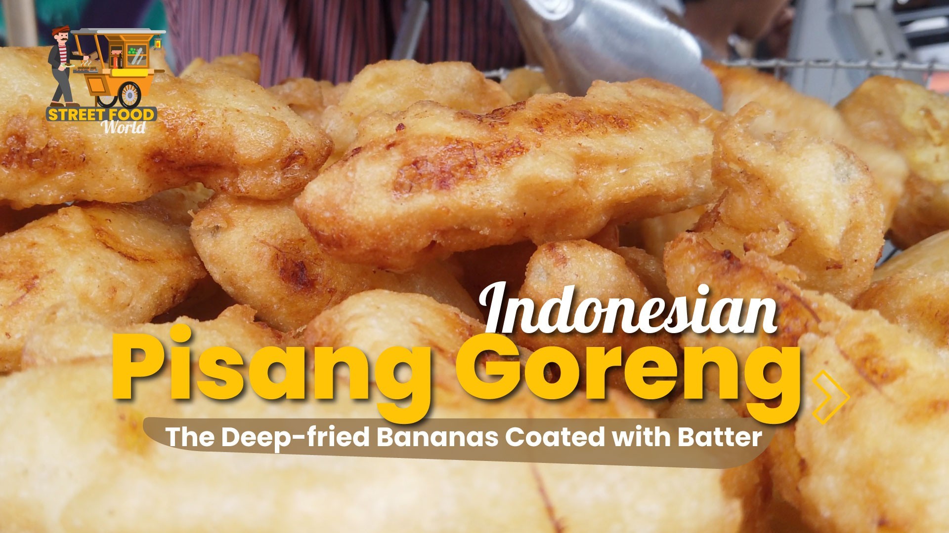 Pisang Goreng - Pisang Goreng, Deep Fried Bananas, Indonesian Street Food, Banana Fritters, Street Food Recipe