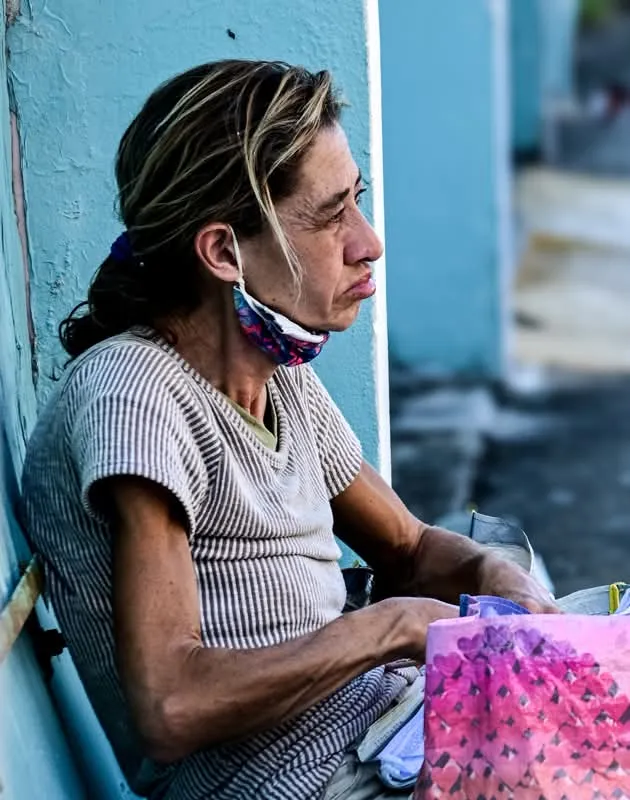 Lady Just Waiting by José J. Rivera-Negrón