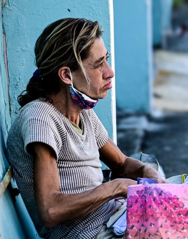 Lady Just Waiting by José J. Rivera-Negrón