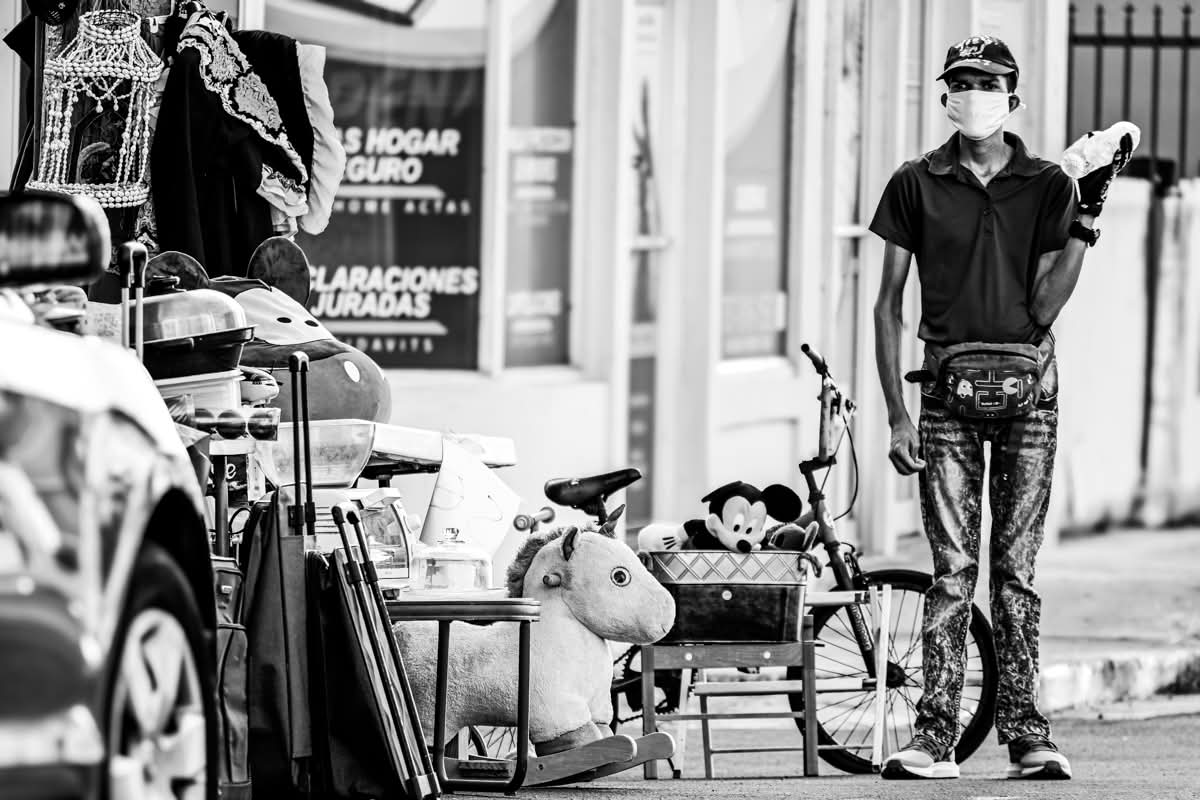 A Young Water Seller by José J. Rivera-Negrón