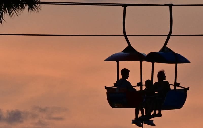 Evening Fair Ride by José J. Rivera-Negrón