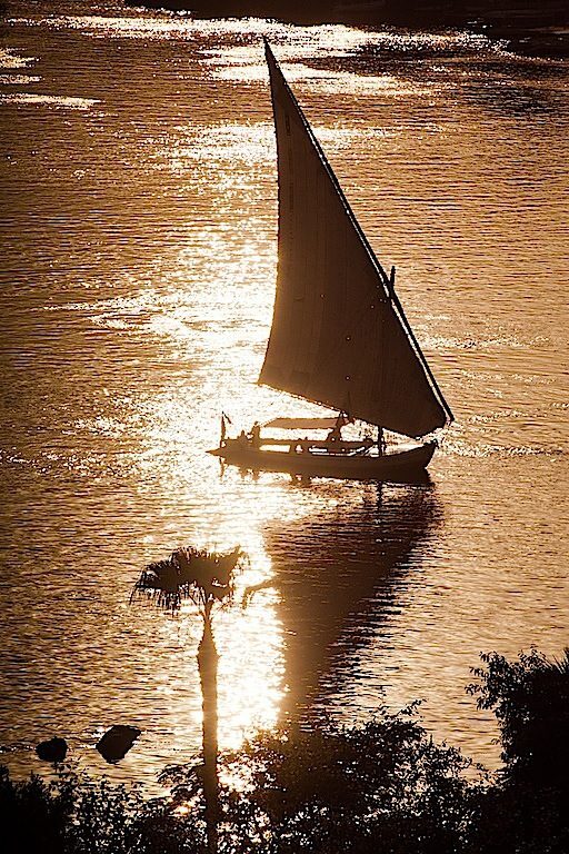 Felucca at Sunset by Kyle Mijlof
