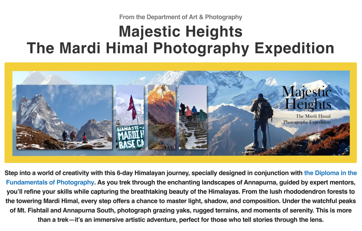 Mardi Himal Trek