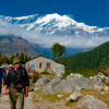 Annapurna Ascent: Pilgrims on the Path - Fine Art Photography Print, Limited Edition Photography,  Art Photography,  Museum-Quality Photography, Photography Print