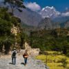 Two Travelers on a Path Below the Summit - Fine Art Photography Prints, Limited Edition Photography, Giclée Prints, Landscape Photography, Art Photography for Sale
