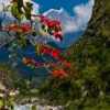 Crimson Cascade - Fine Art Photography Print, Limited Edition Photography, Landscape Photography, Giclée Print, Art Photography for Sale