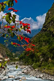 Crimson Cascade - Fine Art Photography Print, Limited Edition Photography, Landscape Photography,  Giclée Print,  Art Photography for Sale