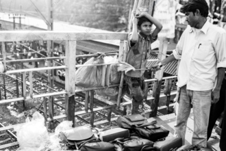 The Bag Sellers, Railway Overpass