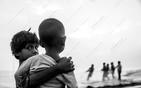 Shoreline Embrace - Fine Art Photography Print, Limited Edition Print, Giclée Photography,  Monochrome Photography,  Art Photography