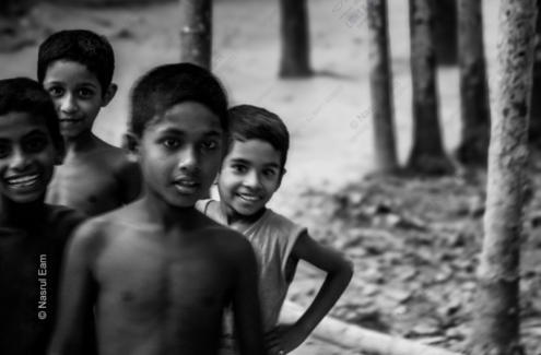 A Group of Young Boys - Fine Art Photography Print, Monochrome Photography, Limited Edition Print,  Art Photography,  Children Photography