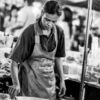 Market Day Labor - Fine Art Photography Print, Limited Edition Photography, Monochrome Photography, Documentary Photography, Art Photography for Sale