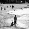 Two Boys by the Shoreline - Fine Art Photography Print, Limited Edition Photography, Black and White Photography,  Art Photography for Sale, Collector's Photography
