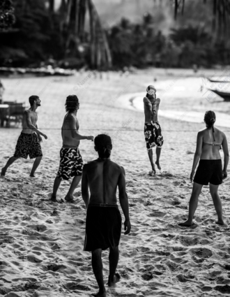 The Game on the Sand - Fine Art Photography Print, Limited Edition Photography, Giclée Print, Luxury Photography Art,  Contemporary Art Photography