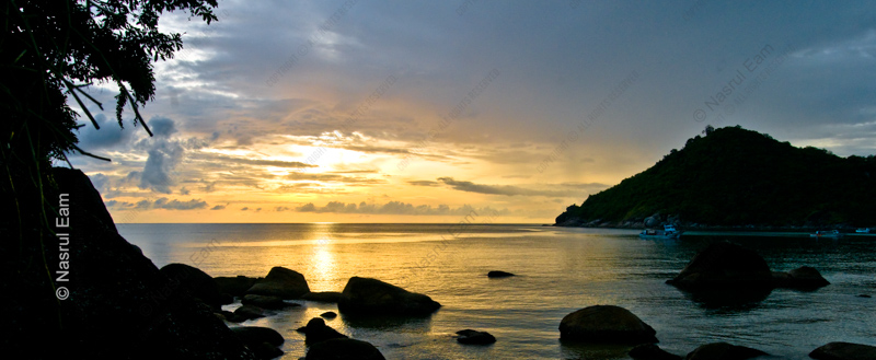 First Light on the Quiet Cove
