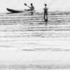The Kayaker and the Wader - Fine Art Photography Print, Limited Edition Photography, Giclée Print, Black and White Photography, Art Photography for Sale
