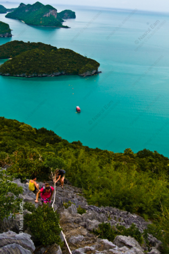 The Ascent Above the Turquoise Archipelago - Fine Art Photography Prints, Limited Edition Photography, Giclée Prints, Luxury Photography Art, Art Photography Investment