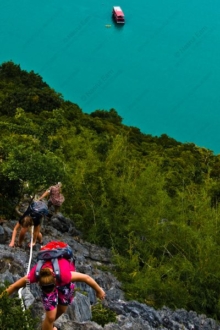 The Ascent Above the Turquoise Sea - Fine Art Photography Print, Limited Edition Photography, Luxury Photography Art,  Museum-Quality Photography, Art Photography for Sale