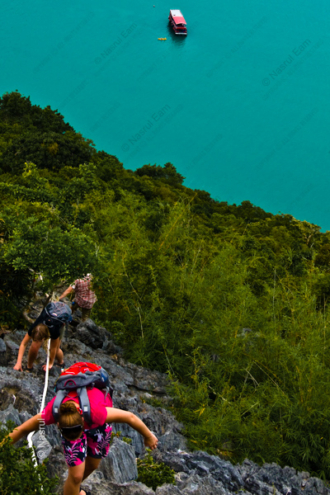 The Ascent Above the Turquoise Sea - Fine Art Photography Print, Limited Edition Photography, Luxury Photography Art,  Museum-Quality Photography, Art Photography for Sale