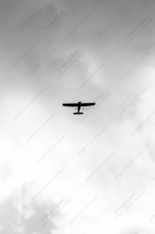 A Solitary Flight Against the Clouds - Fine Art Photography Print, Limited Edition Photography, Luxury Photography Art, Museum-Quality Photography,  Contemporary Art Photography