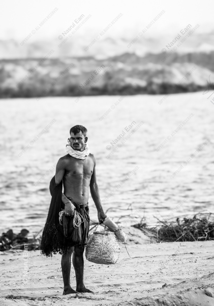 River's Edge Fisherman