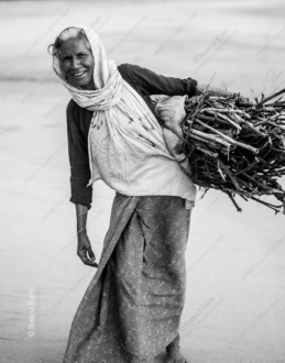 Coastal Laborer's Enduring Smile