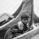 On the Edge of a Wooden Boat - Fine Art Photography Print, Limited Edition Photography, Giclée Print, Monochrome Photography,  Art Photography for Sale