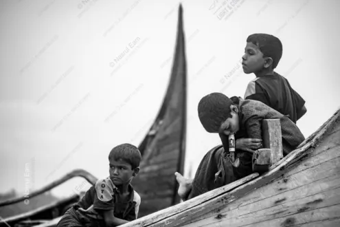 Young Mariners - Fine Art Photography Print, Limited Edition Photography, Monochrome Photography,  Art Photography,  Museum-Quality Print