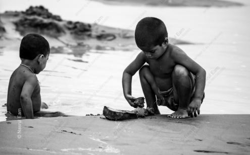 Builders on the Shore - Fine Art Photography Prints, Limited Edition Prints, Monochrome Photography,  Art Photography for Sale, Collectors Photography