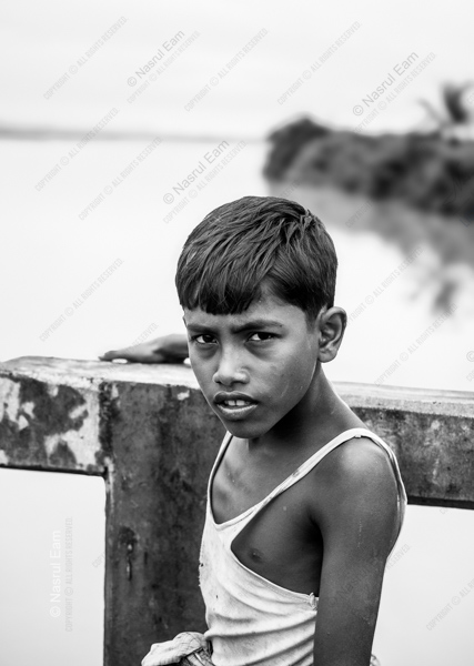 Boy at the Water's Edge