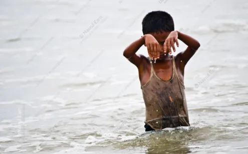 Boy in the Shallows - Fine Art Photography Prints, Limited Edition Photography, Giclée Print,  High-End Photography, Art Photography Collectors