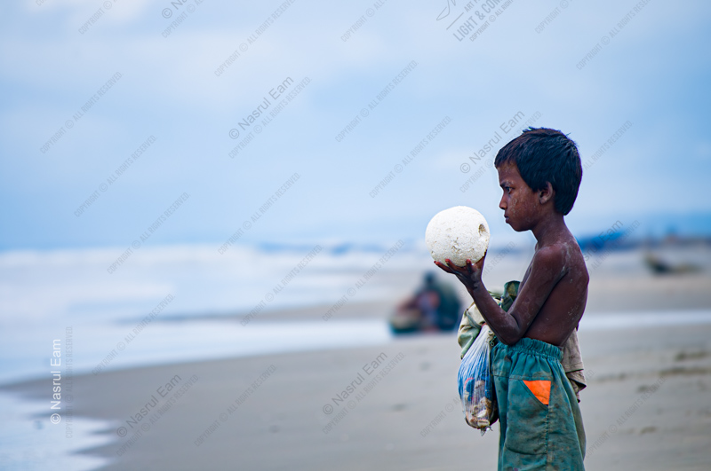 The Boy with the White Sphere