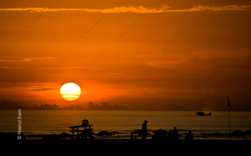 Golden Embrace: A Coastal Sunset - Fine Art Photography Print, Limited Edition Photography, Coastal Sunset Photography,  Luxury Photography Art,  High-End Photography Prints