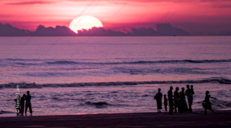 A Magenta Sunset