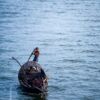 The Oarsman and the Wicker Boat - Fine Art Photography Print, Limited Edition Photography, Giclée Print,  High-End Photography, Art Photography Collector