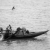 Three Fishermen Hauling Their Net - Fine Art Photography Print, Limited Edition Photography, Black and White Photography, Giclée Print,  Fine Art Photography