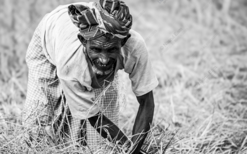 Harvest Smile - Fine Art Photography Print, Limited Edition Photography, Giclée Print, Black and White Photography,  Art Photography for Collectors