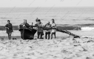Fishermen at the Shoreline - Fine Art Photography Print, Limited Edition Photography, Giclée Print, Documentary Photography, Art Photography for Sale
