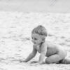 Seaside Discovery - Fine Art Photography Print, Limited Edition Photography, Giclée Print, Monochrome Photography,  Child Photography
