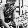The Petal Sorter - Fine Art Photography Print, Limited Edition Photography, Monochrome Photography,  Human Interest Photography, Nasrul Photography